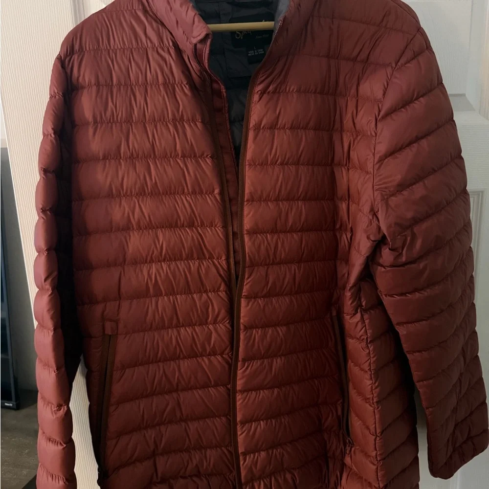 Men's puffer Jacket - Rust - Picture 1 of 3